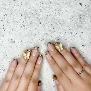 セミロング カラー パーマ ヘアアレンジ メンズ キッズ ネイル マツエク・マツパ Salon Ｋのネイルデザイン