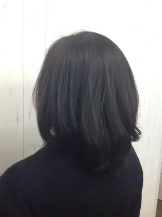 ミディアム 小寺 穂奈実のヘアスタイル