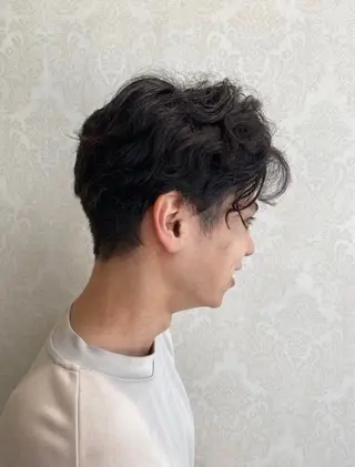 パーマ メンズ 【Earth平塚】 パーマ　のくびのヘアスタイル
