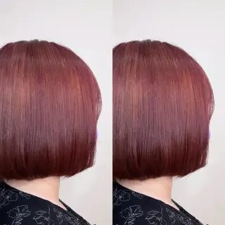 ショート カラー 髪質改善･縮毛矯正 特化･ユウシンのヘアスタイル