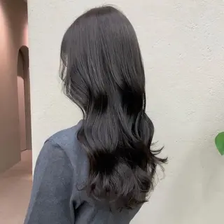 ロング カラー 高松 沙耶のヘアスタイル