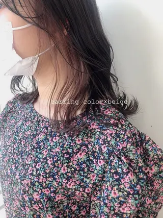 ミディアム カラー ヘアアレンジ NANA/trend style🕊🍑のヘアスタイル