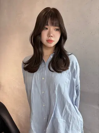 ロング カラー salowin梅田所属・レイヤー/顔周り /AKARIのヘアスタイル