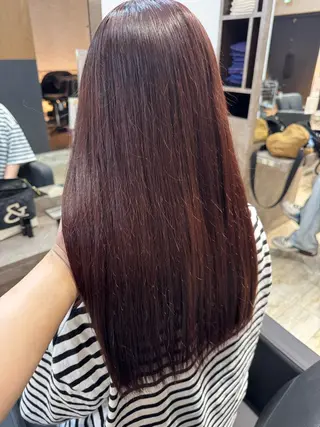 ロング 久保田 汐音のヘアスタイル