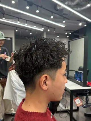 ショート パーマ メンズ 🌴メンズ特化🌴 坂本七星のヘアスタイル