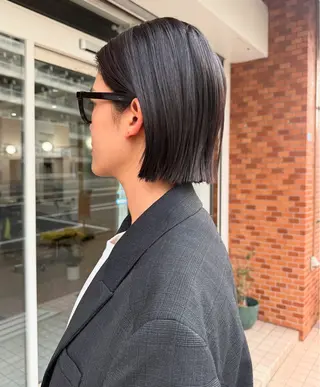 ショート カラー カラー/髪質改善 レイヤー/vagueのヘアスタイル