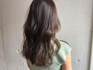 セミロング カラー キッズ ふくだ りさ【ciAo!】のヘアスタイル