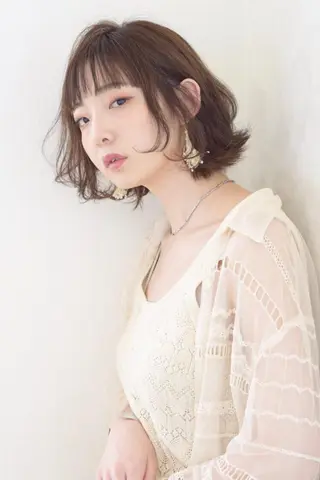 ショート 鶴﨑 美優亜のヘアスタイル