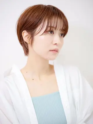 ショート カラー BASSA 下井草店のヘアスタイル