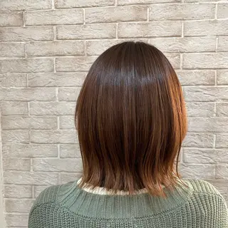 ミディアム カラー パーマ 梶田 楓子のマツエク・マツパデザイン