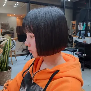 ショート ヘアアレンジ/柔らか 艶カラー/AKARIのヘアスタイル