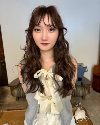 ロング カラー naho✂︎bob/ layerのヘアスタイル