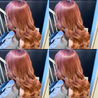 セミロング カラー ヘアアレンジ 💎韓国レイヤー ×エクステゆうま💎のヘアスタイル