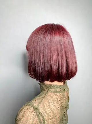 ショート カラー パーマ ヘアアレンジ メンズ キッズ ネイル マツエク・マツパ 新宿駅近♡友達とOK 🦋W -ワット -のヘアスタイル