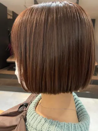ミディアム カラー m i k u n aのヘアスタイル
