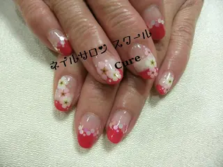 ミディアム ネイル ネイルサロン Cureのネイルデザイン