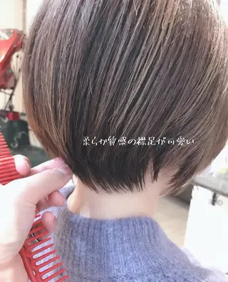 ショート hair relaxation drop所属・drop/鶴見 /西巻大のヘアスタイル