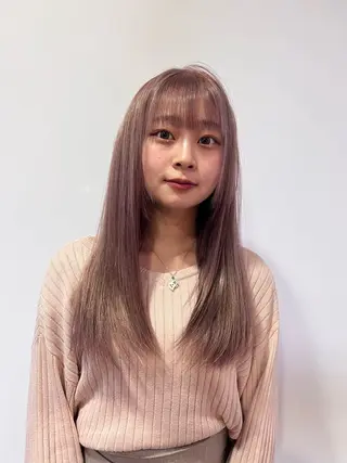 ロング カラー ヘアアレンジ 大宮/山口 竣也のヘアスタイル