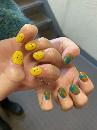 ネイル ネイルサロンキューティープティ所属・佐藤 優衣のネイルデザイン