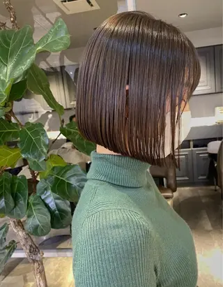 表参道ミディアム レイヤー山岸季生のヘアスタイル