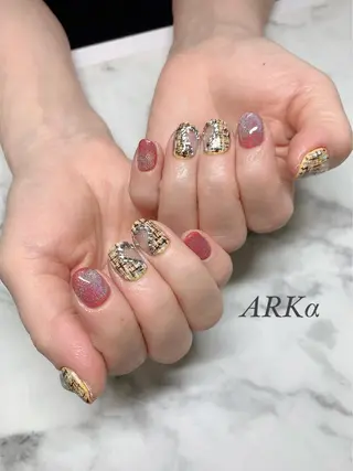 ショート ネイル Nailsalon ARKαのネイルデザイン