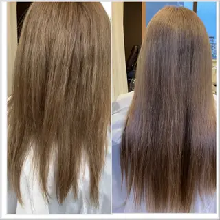 セミロング エクステブリーチ矯正 griFFicaのヘアスタイル