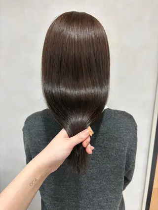 カラー 盛れる艶髪カラー Harusa🎀のヘアスタイル