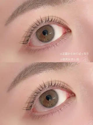 マツエク・マツパ 鈴木 真帆のマツエク・マツパデザイン