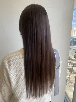 ロング パーマ 伊東 実結のヘアスタイル