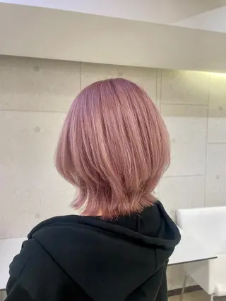 セミロング カラー XANADU上野店 🐼ﾖｺﾊｼのヘアスタイル