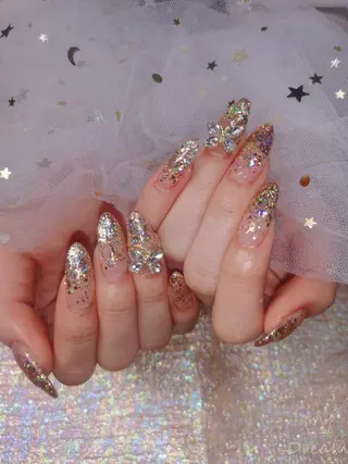 ネイル フィルイン・深爪矯正 長さ出し🎀のネイルデザイン