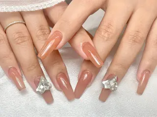 ネイル 夏 目のネイルデザイン