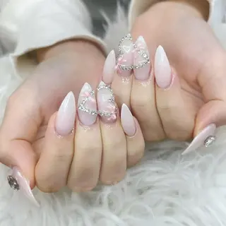 ネイル ANH ゴテゴテネイルのネイルデザイン