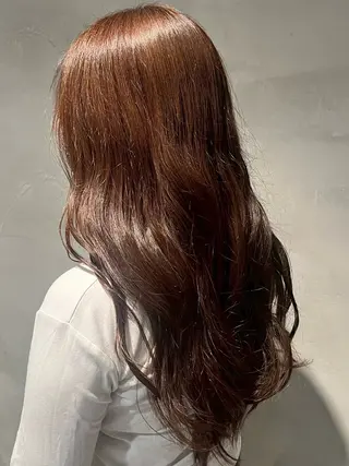 ロング カラー アサノ メグミのヘアスタイル