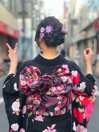 ヘアアレンジ 心斎橋/セットサロン /ボイボイのヘアスタイル