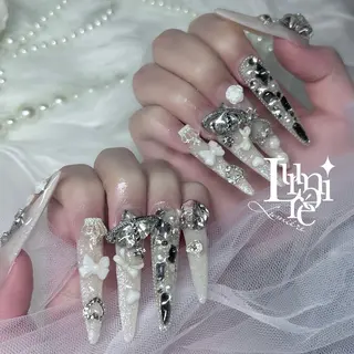 ネイル Lumière｜ ロング｜ワンホンのネイルデザイン