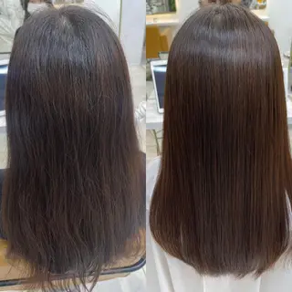 ロング 中顔面短縮 顔まわり新田大翔のヘアスタイル