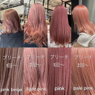 ミディアム カラー ハイトーンヘア/ 島崎　タクミのヘアスタイル