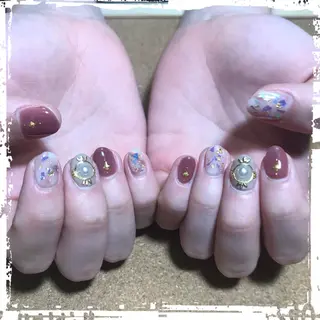 ネイル ECLAT エクラ所属・寺山 千鶴のネイルデザイン