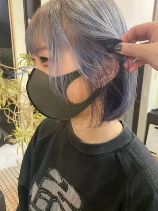 ミディアム 立野 希沙のヘアスタイル