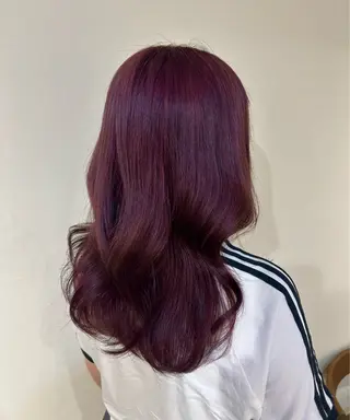 カラー 能地 菜々美のヘアスタイル