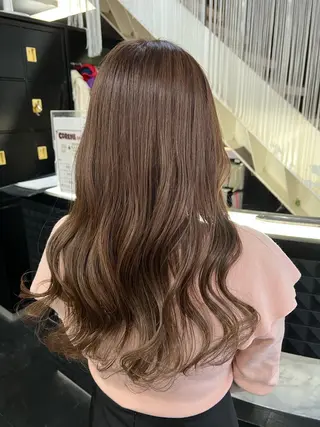 ロング カラー 韓国ヘア ♡tomimaのヘアスタイル