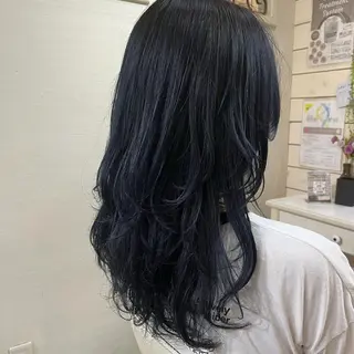 ロング カラー カラー職人 なかもと たつひろのヘアスタイル