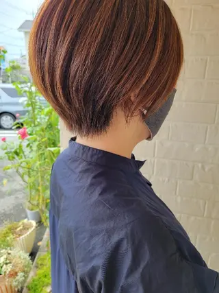 ショート 清水 沙織のヘアスタイル