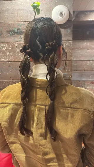 ロング 軍司 美夏のヘアスタイル