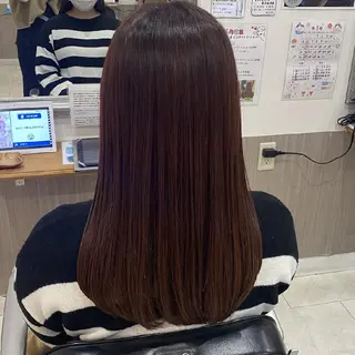 カラー 暖色🍎透明感カラー 🩵小林かりんのヘアスタイル