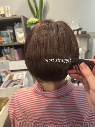 ショート 髪質改善|縮毛矯正 ◎店長◎Keitaのヘアスタイル