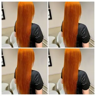 ロング カラー 髪質改善 艶髪矯正 エクステ かいり✂️のヘアスタイル