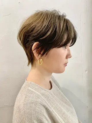 ショート ショート・ボブ ・ウルフ✂︎IMAIのヘアスタイル