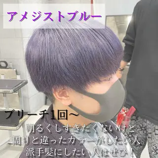 カラー TELA HAIR 副代表RIKUのヘアスタイル